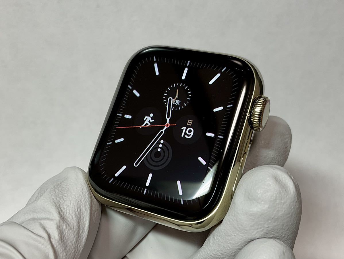 在庫超歓迎 apple watch series 6 40mm ゴールドステンレス の通販 by
