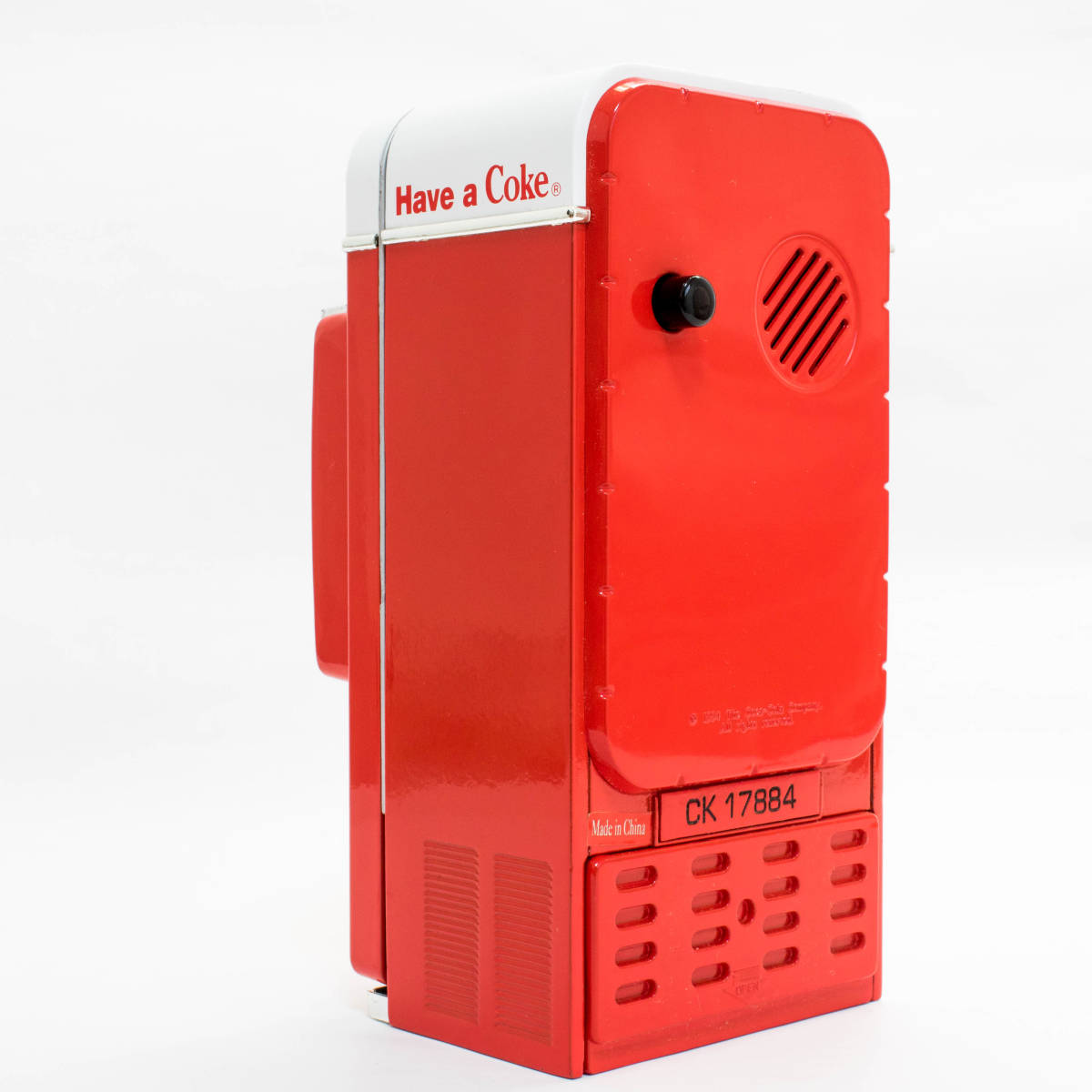 美品 レア コカコーラ 貯金箱 Coca-Cola 自動販売機 ミュージック