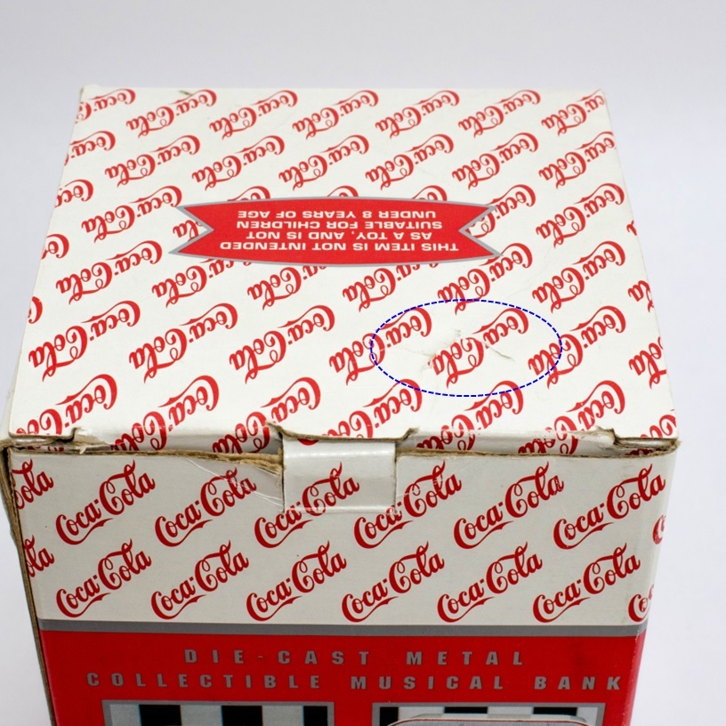 美品 レア コカコーラ 貯金箱 Coca-Cola 自動販売機 ミュージック