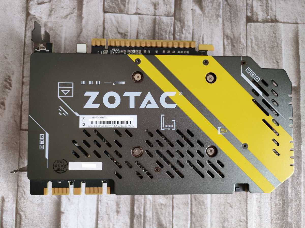 NVIDIA ZOTAC GeForce GTX1070 8GB MINI グラフィックボード