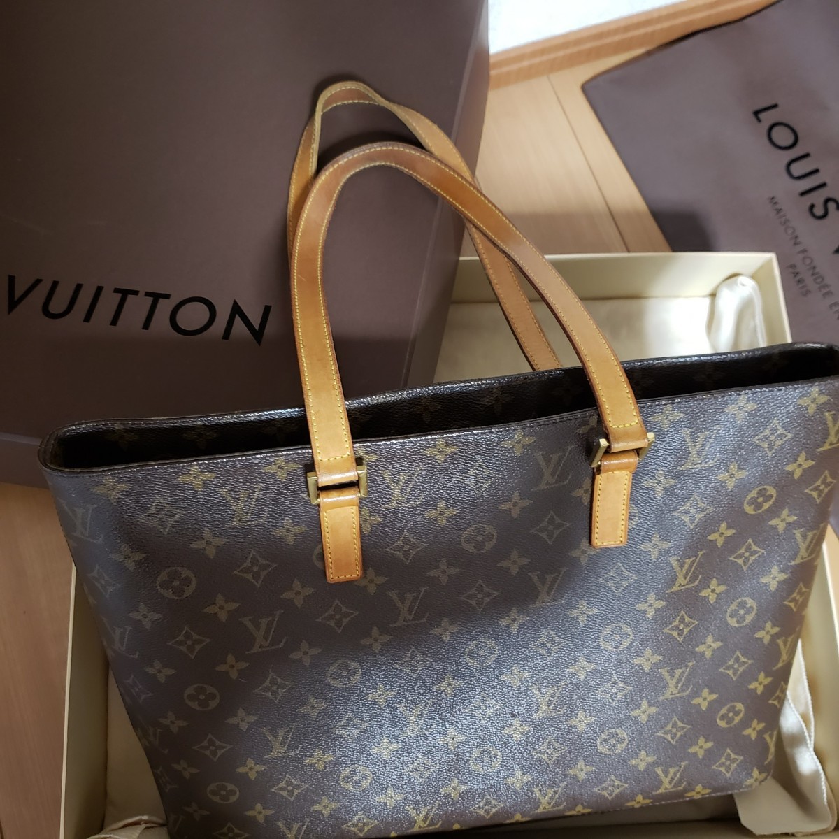 ルイヴィトンLOUISVUITTON モノグラム キャンバスルコ トートバッグ ルイヴィトンLOUISVUITTON モノグラム キャンバスルコ トートバッグ