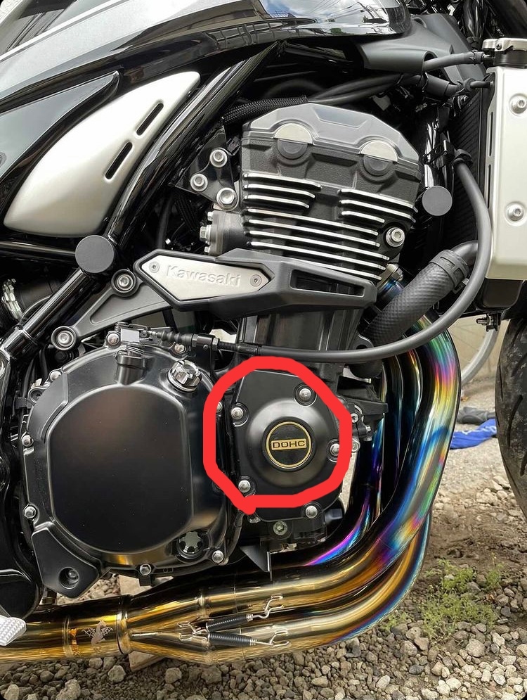 贈答Z900RS DOHC アルミ ステッカー ゼネレーター シール パルサー