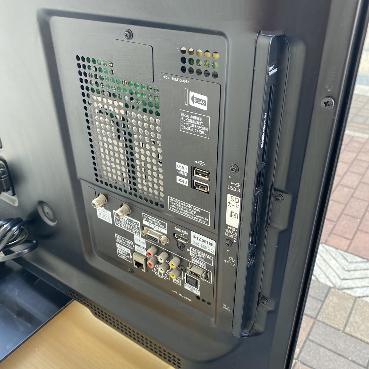 送料無料 Panasonic プラズマテレビ 42型 TH-P42GT3 リモコン/B-CAS
