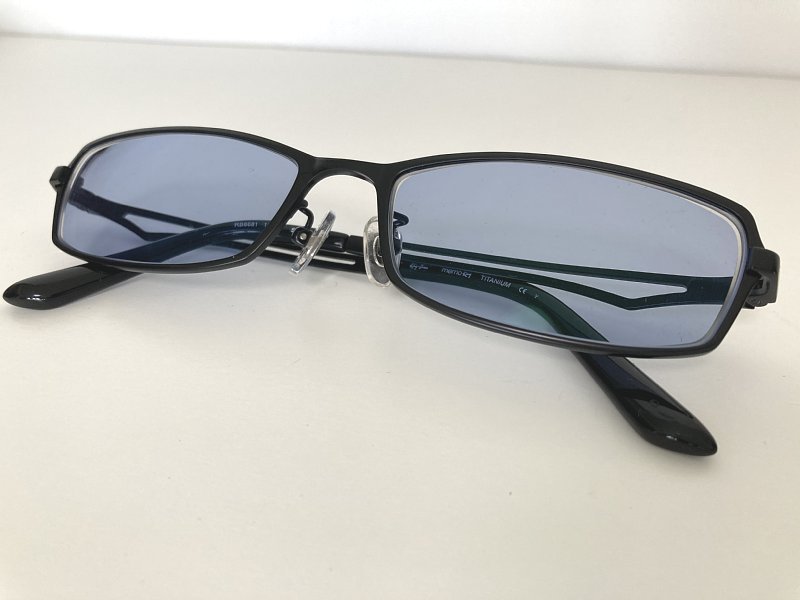 送料込み ■ Ray-Ban レイバン サングラス RB8681 1119 TITANIUM 眼鏡 メガネ フレーム 度あり ケースおまけ_画像6