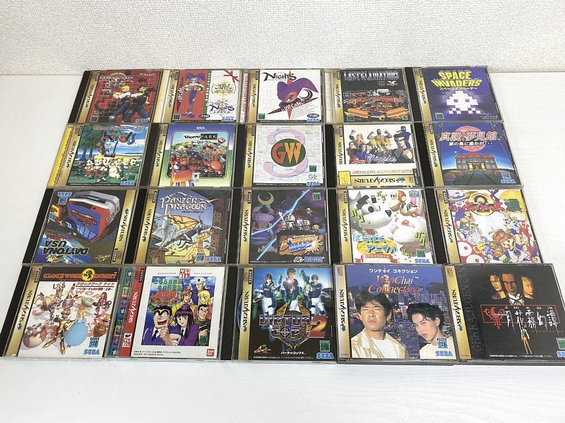 送料無料■セガサターンソフト SEGA SATURN まとめ売り 20本 ワンチャイ　コネクション 月花霧幻譚 ばくばくアニマル 夢見館など