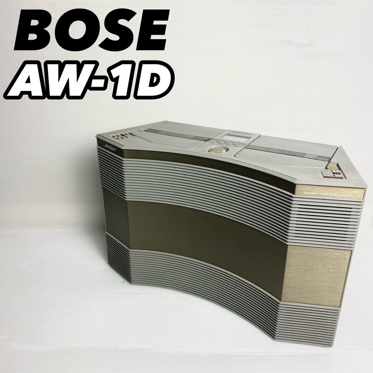 【美品】BOSE ボーズ Acoustic WAVE CDラジカセ AW-1D 通電確認済_画像1