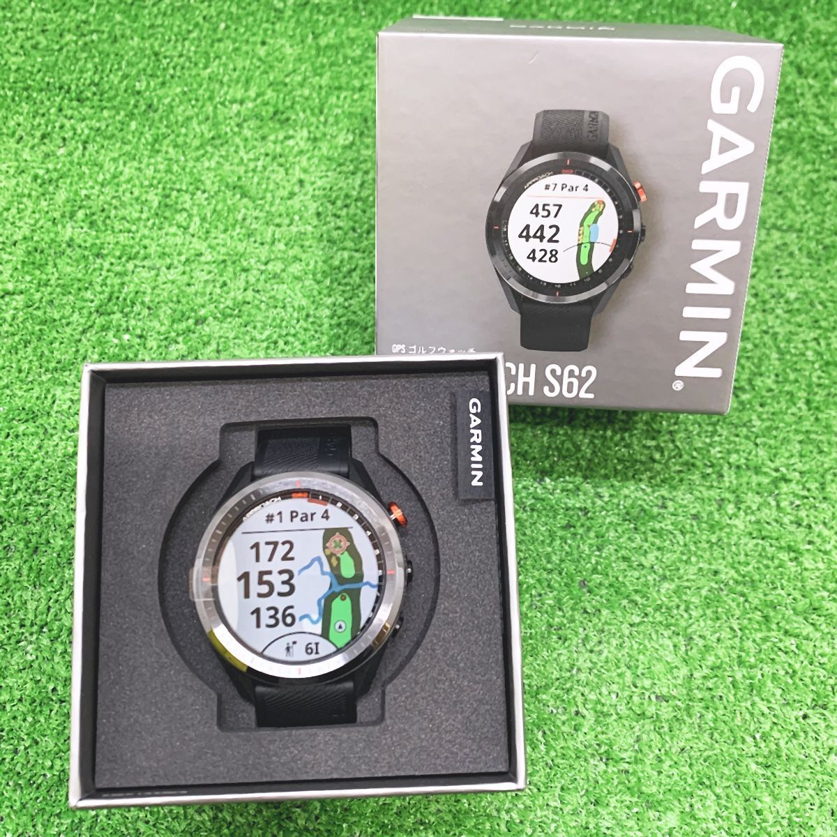 1万円スタート】新品 ガーミン GARMIN アプローチ S62 ブラック ゴルフ