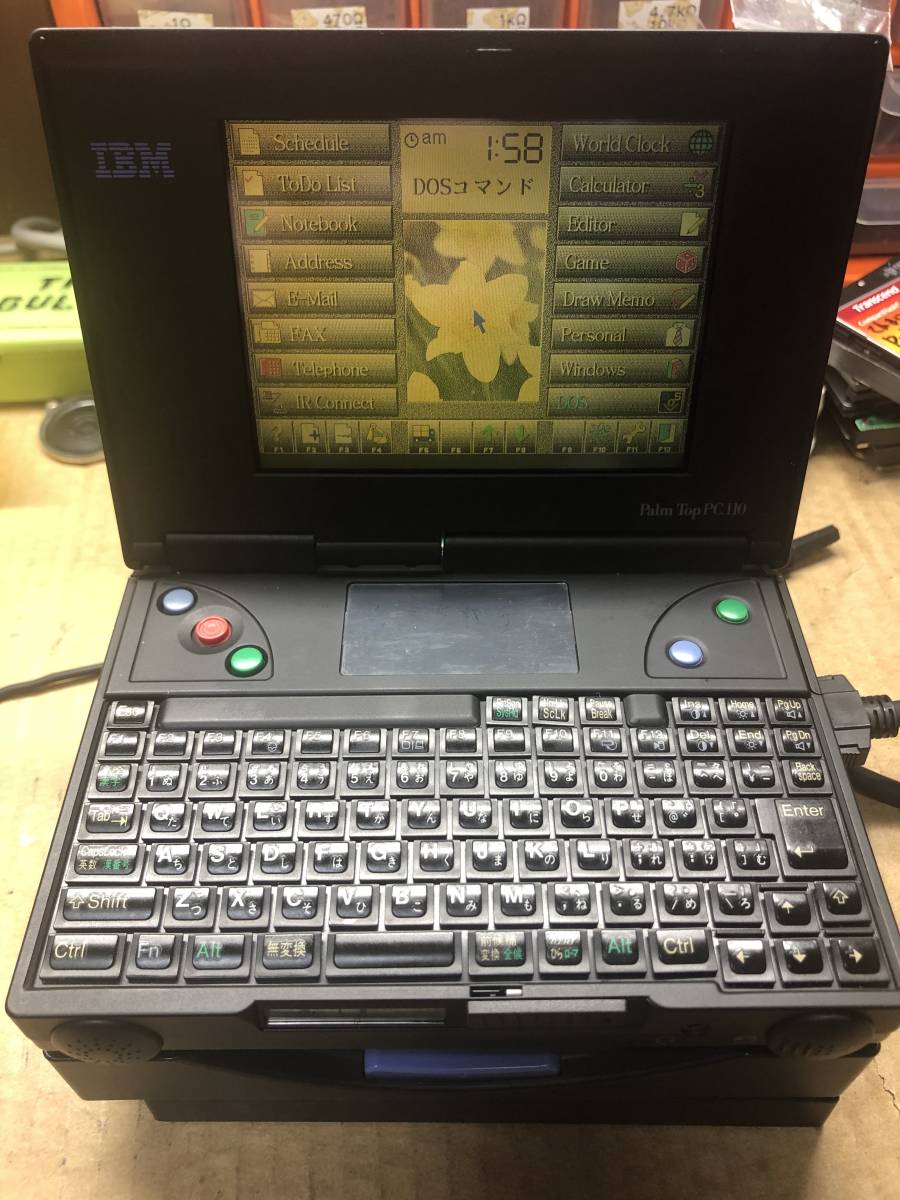 送料無料 IBM Palm Top PC110 完動品 初期動作保証有 20MBメモリ 送料無料 IBM Palm Top PC110 完動品 初期動作保証有 20MBメモリ
