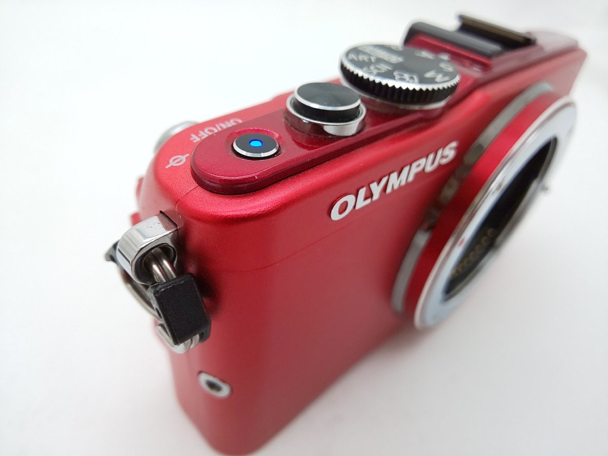 【中古】OLYMPUS PEN Lite E-PL6 ショット数約5300回 オリンパス 電池付 _画像8