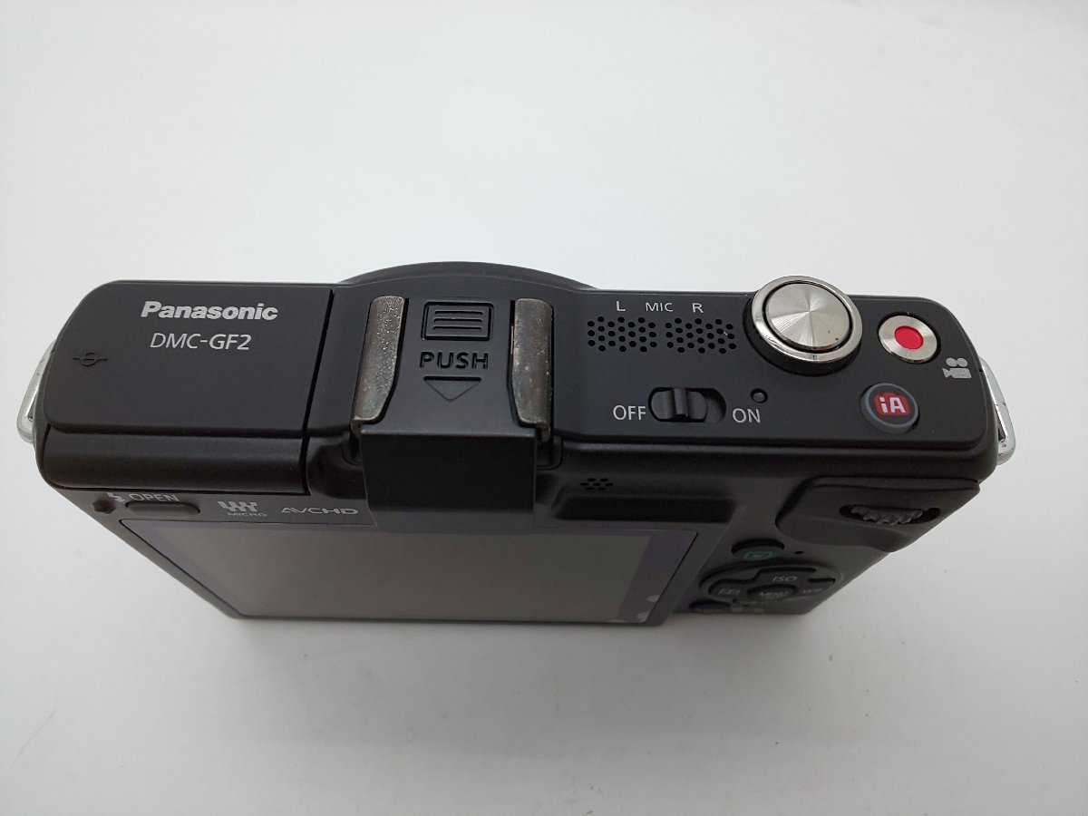 【中古】Panasonic LUMIX DMC-GF2 パナソニック 充電器 説明書 付 レンズは無し_画像3
