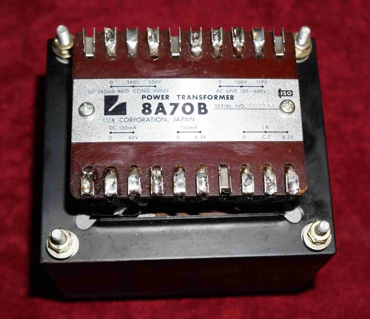 Yahoo!オークション - LUX 8A70B 電源トランス 断線無し まだ Yahoo!オークション - LUX 8A70B 電源トランス 断線無し まだ