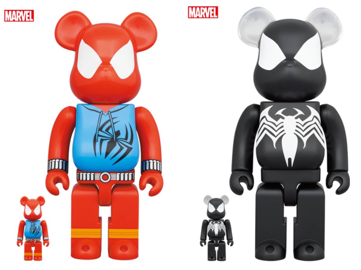春の新作 BE@RBRICK アベンジャーズ ダメージVer. 100% 4体 開封済