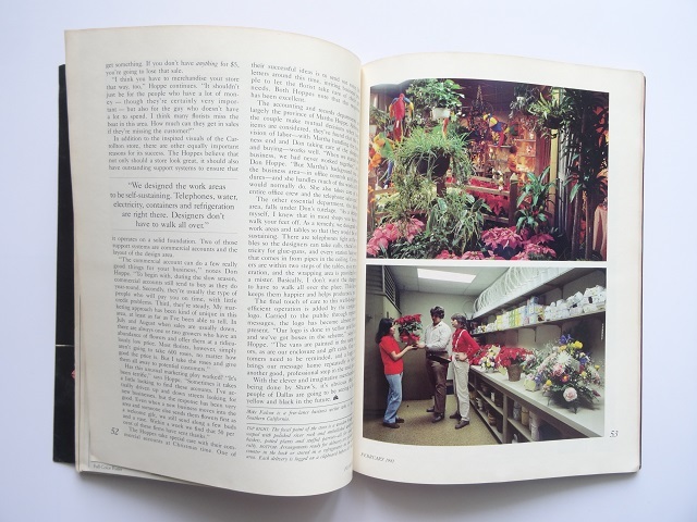 洋雑誌◆フラワー 1981年2月号 本 植物 花_画像4