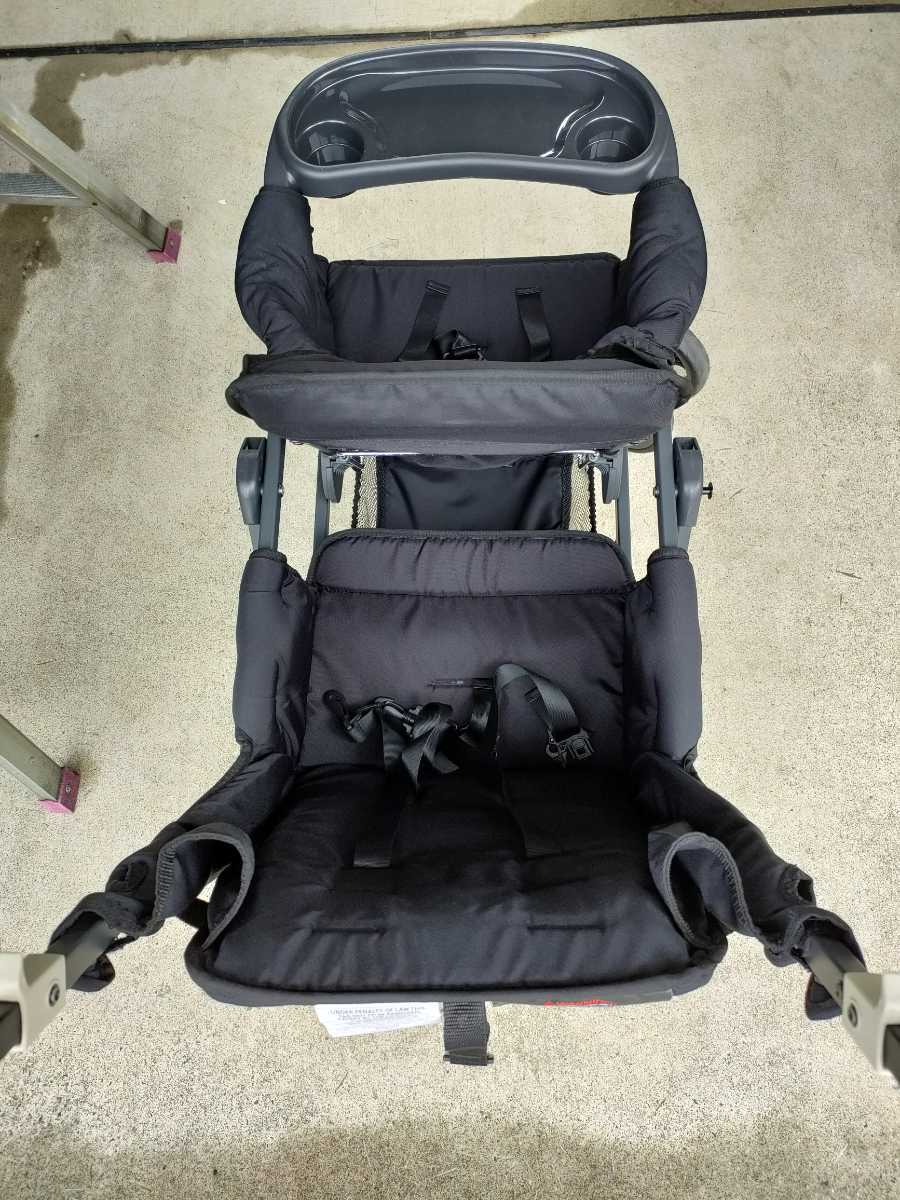美品】 joovy caboose ジュービー カブース graphite グラファイト