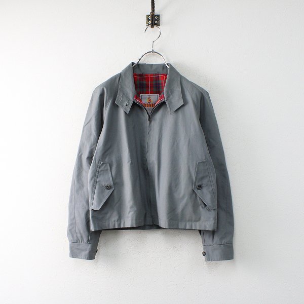 公式サイト MARGARET HOWELL× BARACUTA ハリントンジャケット グレー