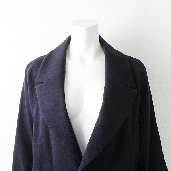 nitca nitca big color Chesterfield coat F/ navy outer [2400012554498]