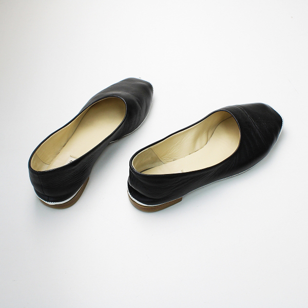 Repetto レペット RYO Ballerinas レザー フラットバレリーナパンプス 36/ブラック ノワール バレエシューズ【2400012735675】_画像5