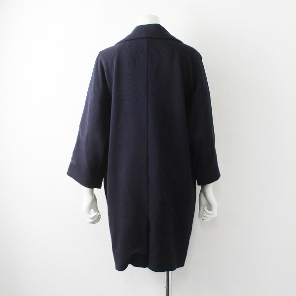 nitca nitca big color Chesterfield coat F/ navy outer [2400012554498]