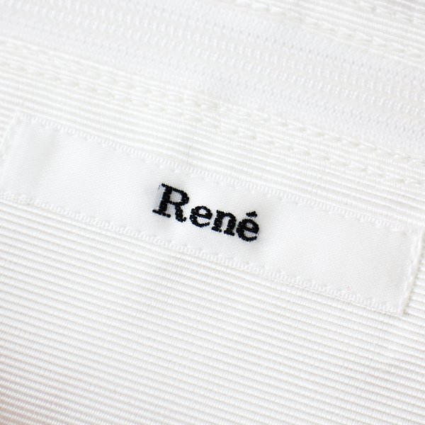  прекрасный товар Rene Rene твид Logo plate сумка "body" / orange серия поясная сумка проверка плечо [2400012103009]