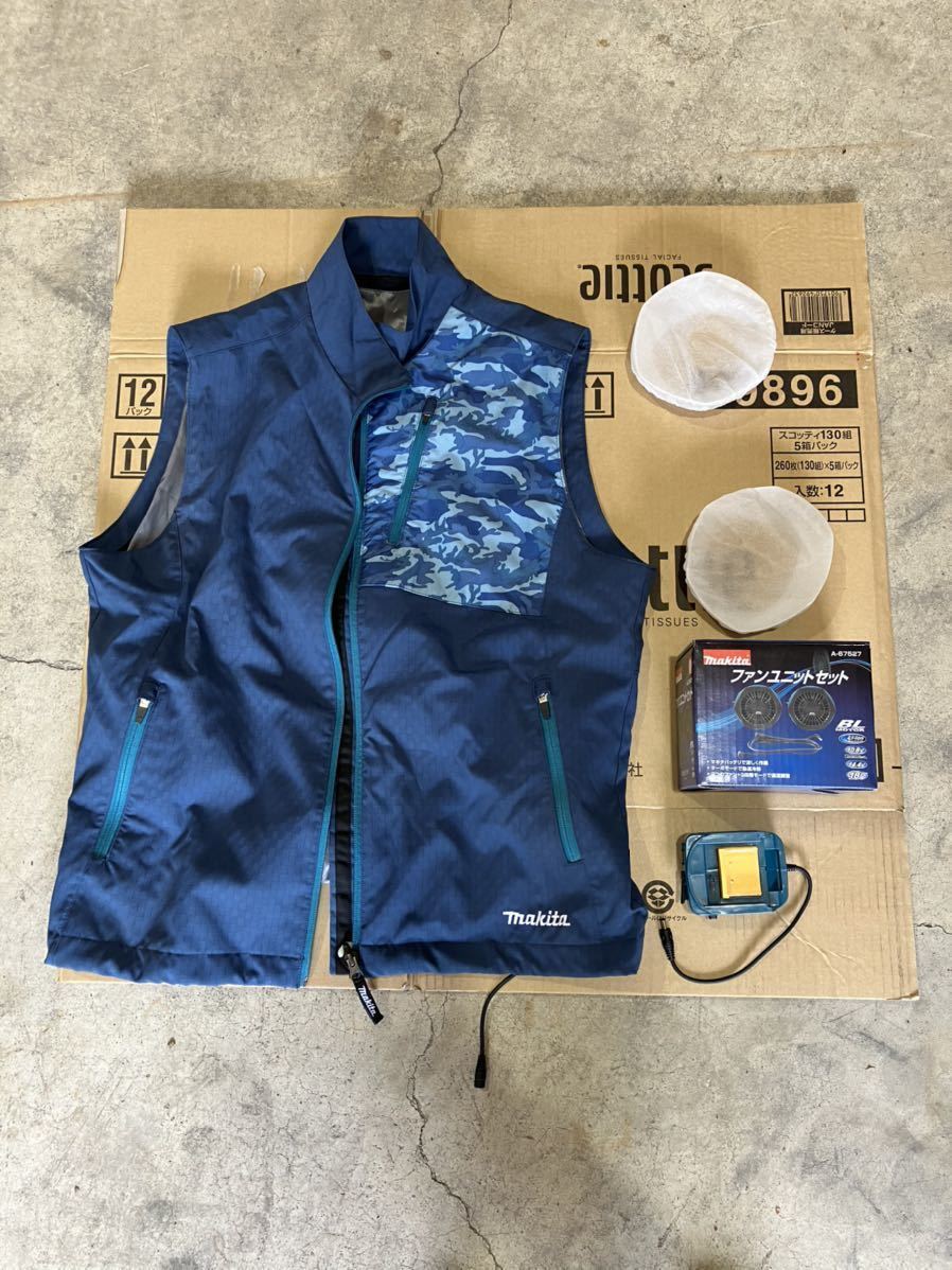 マキタ ファンベスト 空調服 FV211D-N 3L 美品 webstartup.com.br