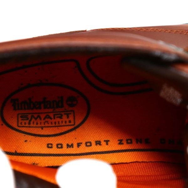 Timberland ティンバーランド 61011 ウォータープルーフ 防水 レザー ブーツ ハイカット シューズ Sz.25.5cm　メンズ　G2G00129_6#U_画像10