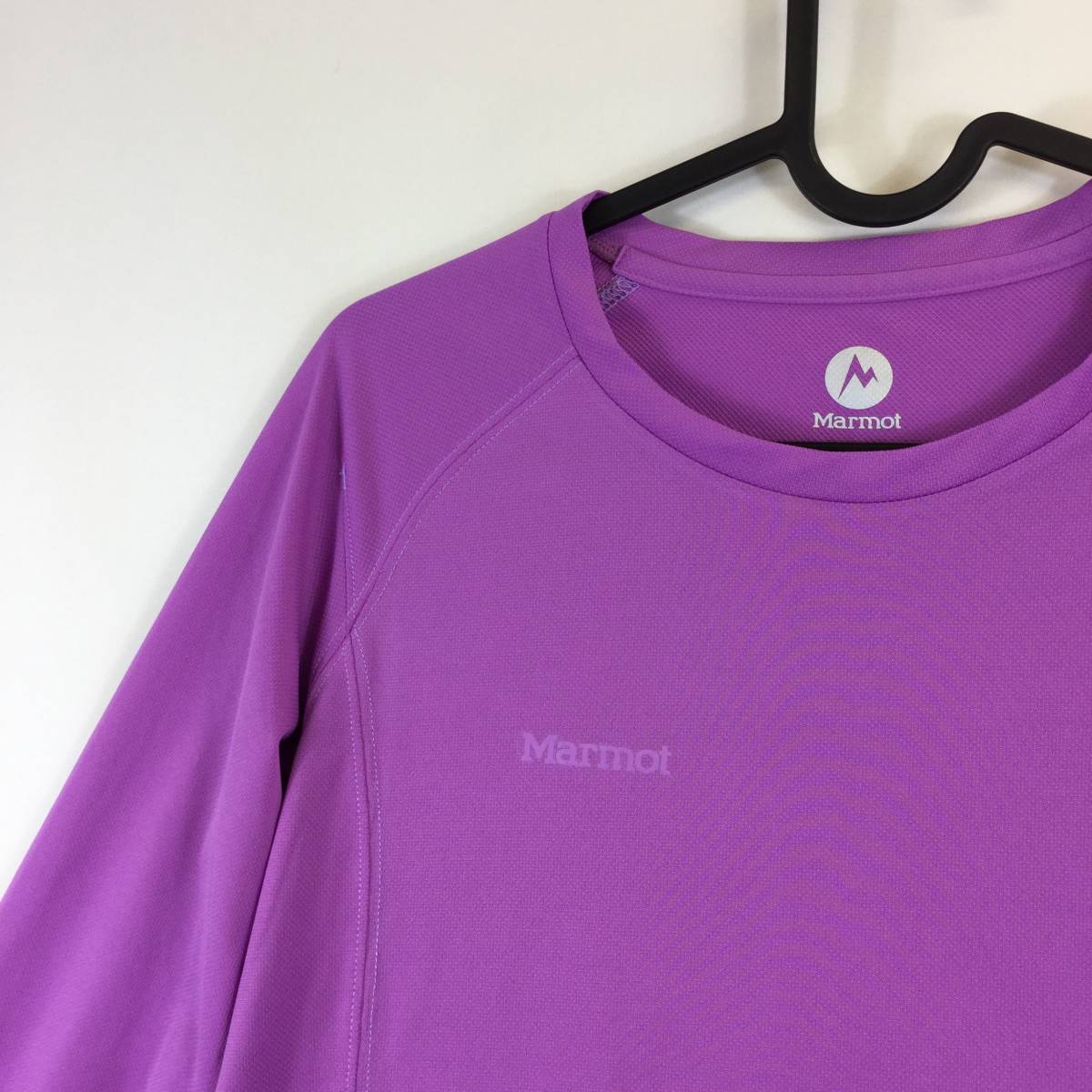 マーモット Marmot ウイメンズ アセントロングスリーブクルー W's Accent L/S Crew MJT-S7575W NPNK 長袖Tシャツ Lady's Mサイズ_画像2