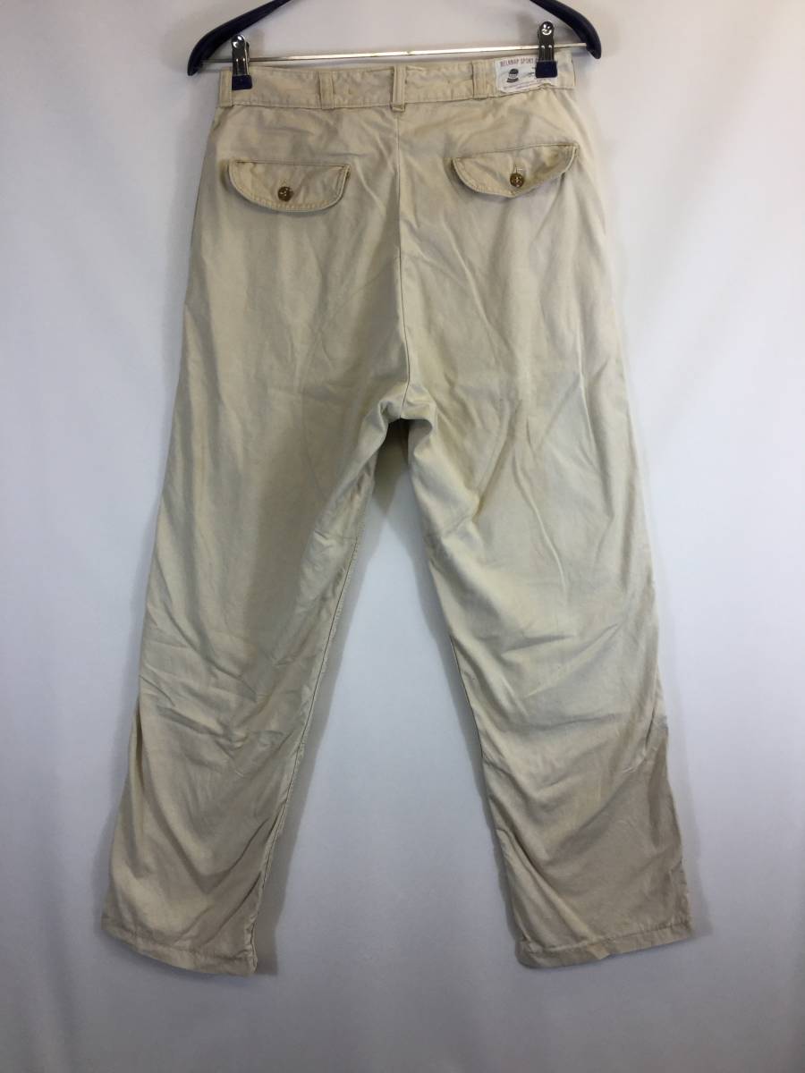 Vintage BELKNAP SPORT CLOTHES BIRD HUNTER PANTS W32 バードハンターパンツ_画像5