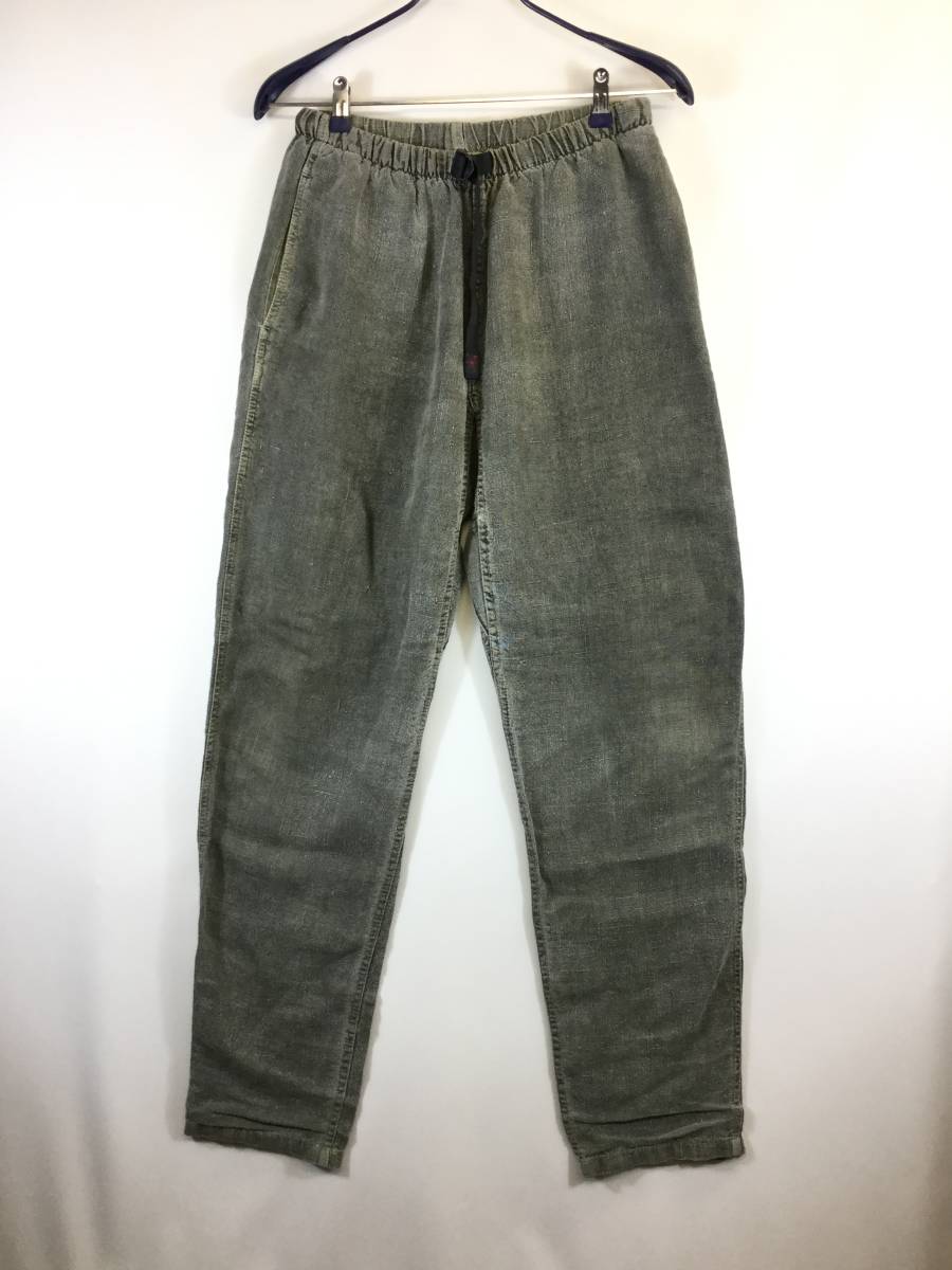 90s USA製 GRAMICCI グラミチ ヘンプ地 麻 クライミングパンツ M 90s USA製 GRAMICCI グラミチ ヘンプ地 麻 クライミングパンツ M