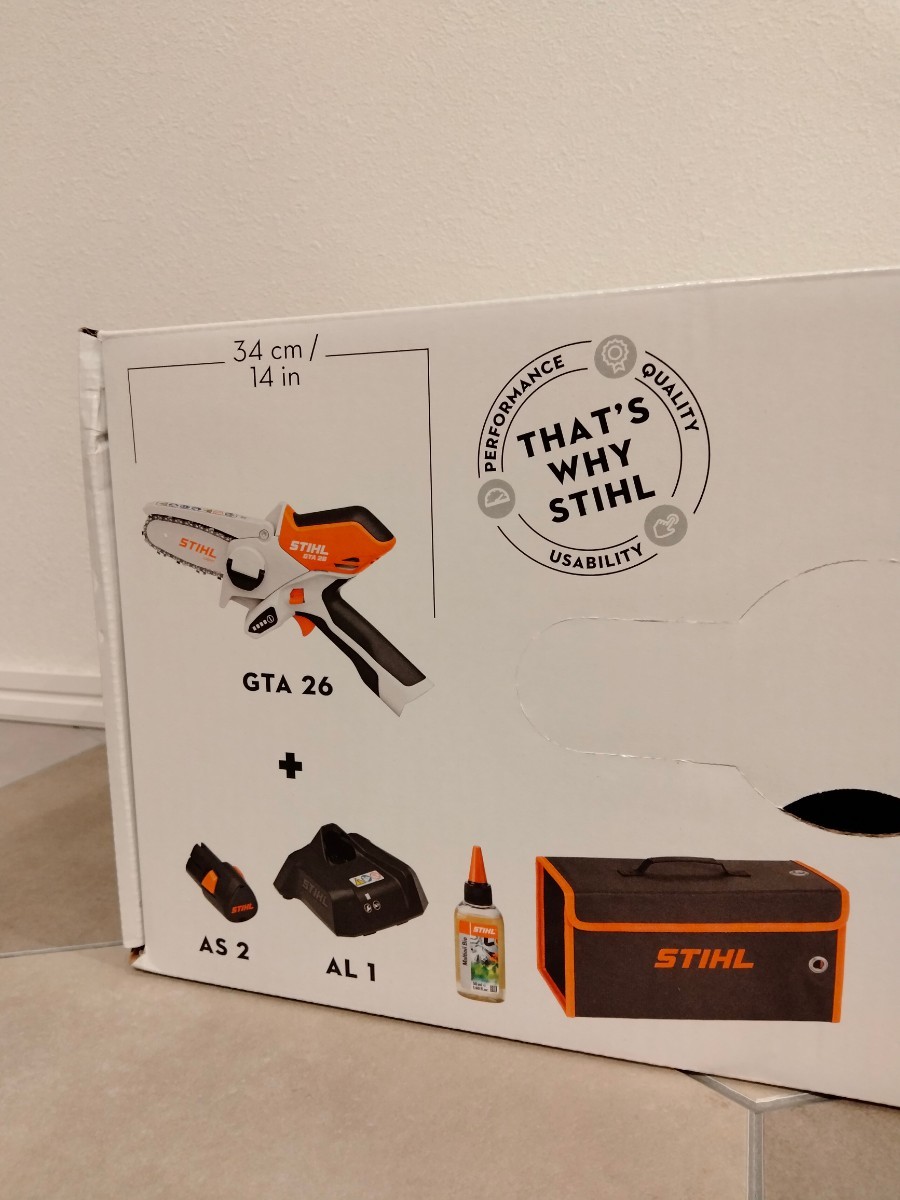 新品 未使用品 STIHL GTA26 バッテリーチェンソー スチール www.pibid.org