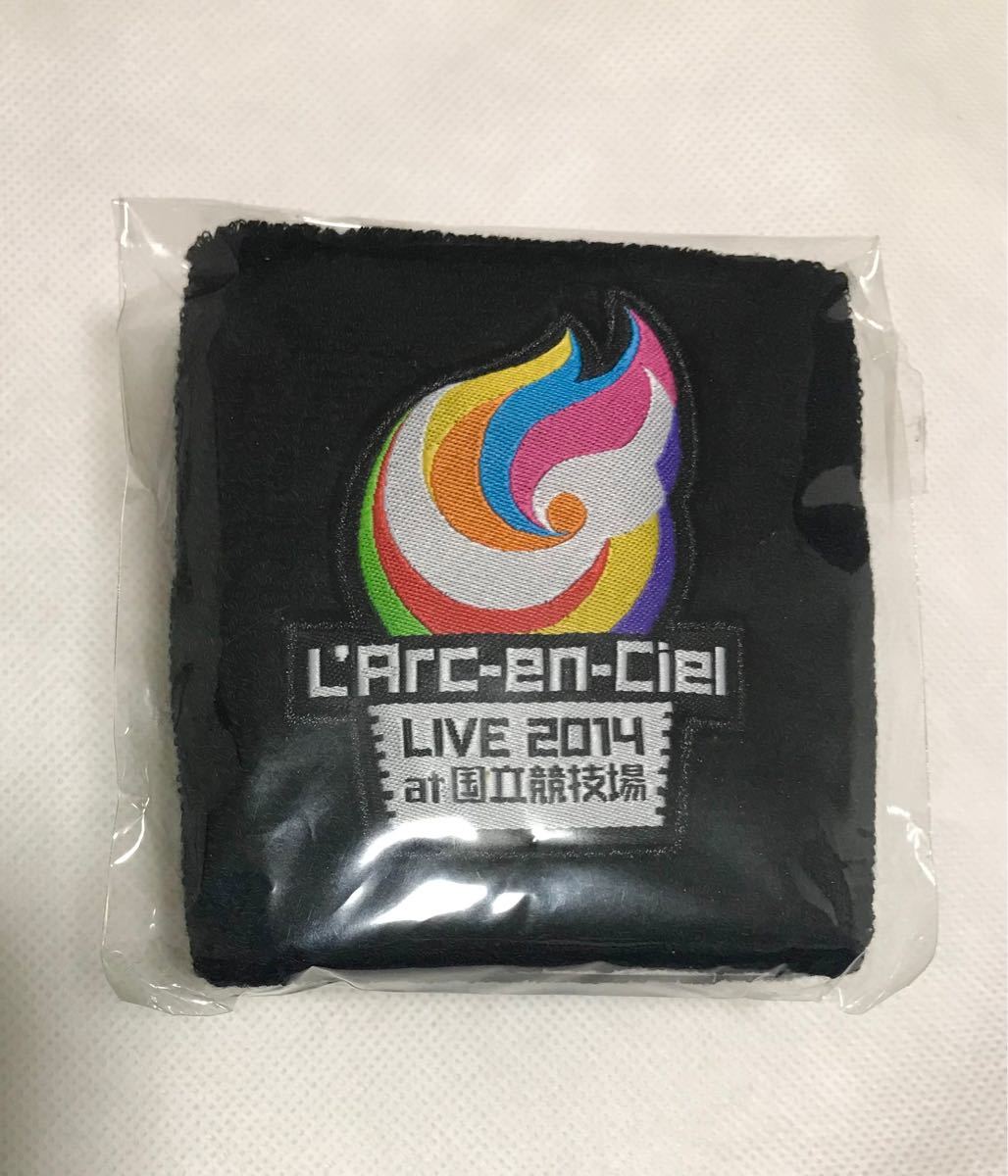 【未使用品】L'Arc〜en〜Ciel 国立競技場Live リストバンド　黒