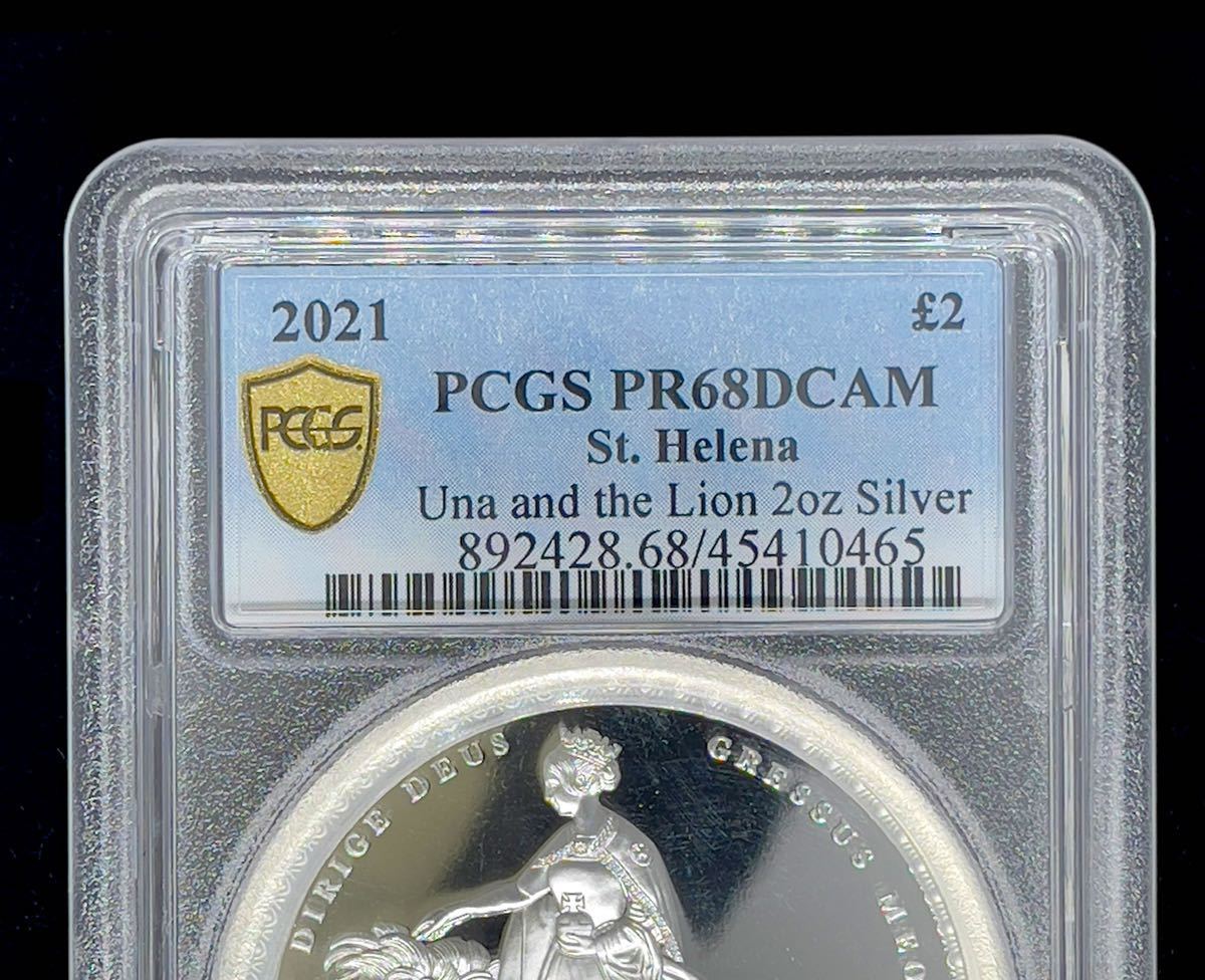 準最高鑑定】こちらが ウナ ライオン 2021年 マスターピース版 PCGS