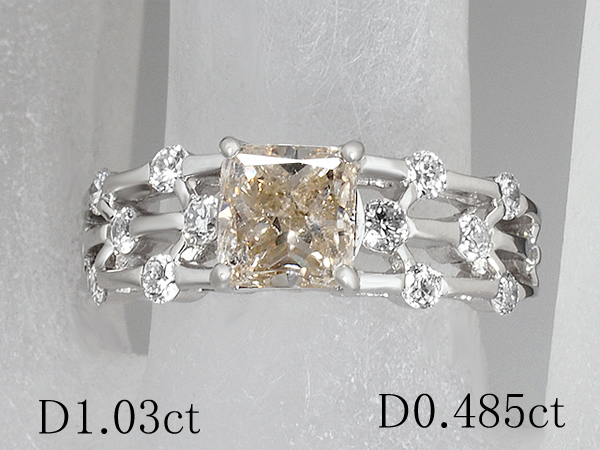 婚約指輪 安い ダイヤモンド Gカラー プラチナ SI1クラス 0.6カラット ...