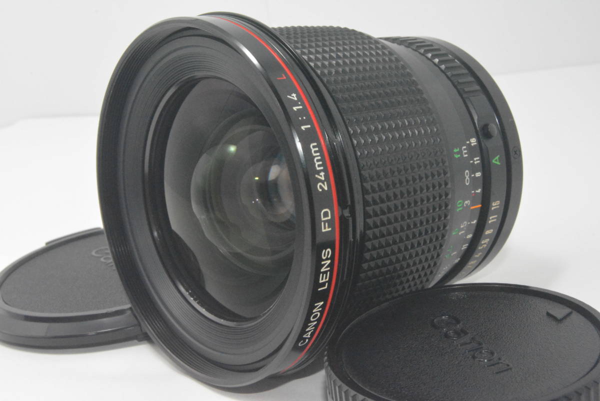 高級ブランド CANON 超希少☆超極上美品☆キャノン NEW L F1.4 24mm FD