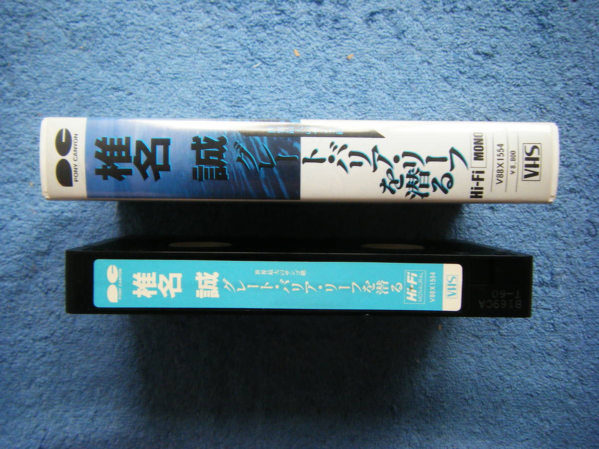  prompt decision used VHS video Shiina Makoto / world maximum. coral . Great * burr a* leaf ... color *60 minute / details is photograph 4~10. refer please 