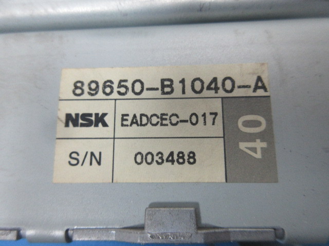 !7621W PASSO パッソ 前期 KGC10 純正 パワステコンピューター パワステモーター PD-0003 45250-B1010-G 89650-B1040-A EADCEC-017_画像4