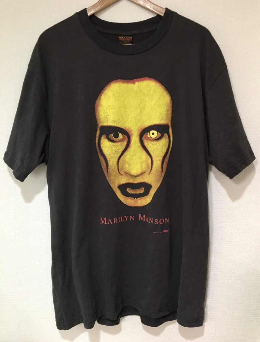 90s アメリカ USA 製 Vintage ビンテージ Marilyn Manson 両面