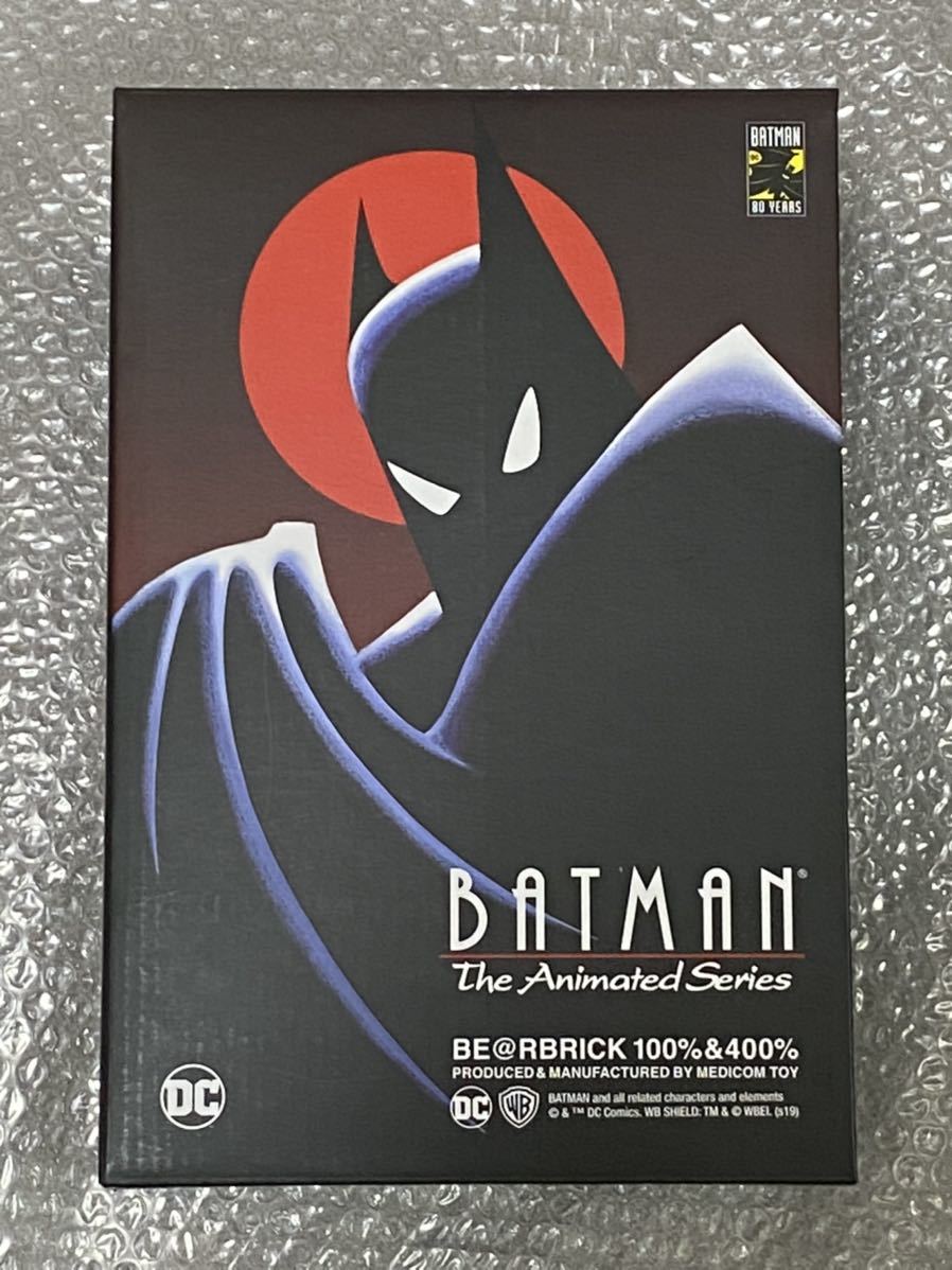 BE@RBRICK BATMAN ANIMATED 100％ & 400％ ベアブリック