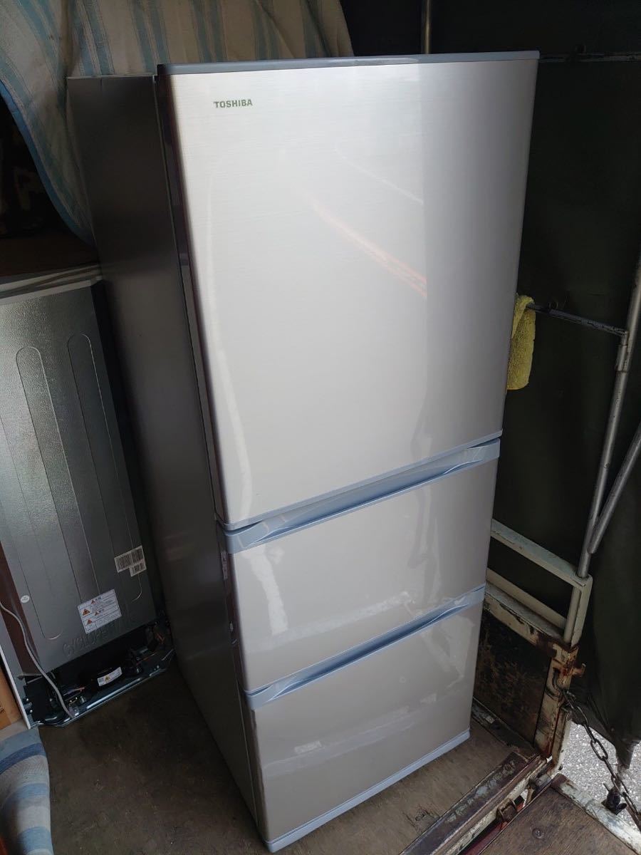美品】東芝 2020年製 3ドア冷蔵庫 自動製氷 330L 関東甲信送料 美品】東芝 2020年製 3ドア冷蔵庫 自動製氷 330L 関東甲信送料