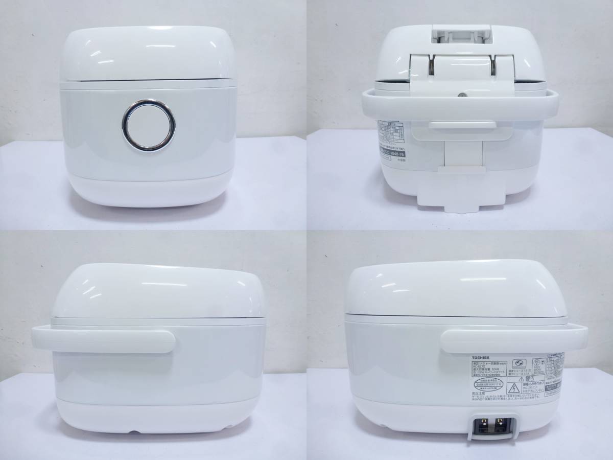 マーケット TOSHIBA 東芝IHジャー炊飯器 RC-5E7X 2022年製 sushitai.com.mx