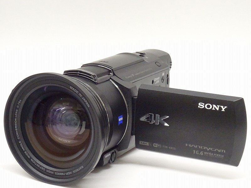 ○○SONY HANDYCAM FDR-AX55/RAYNOX HDP-7880ES デジタルビデオカメラ