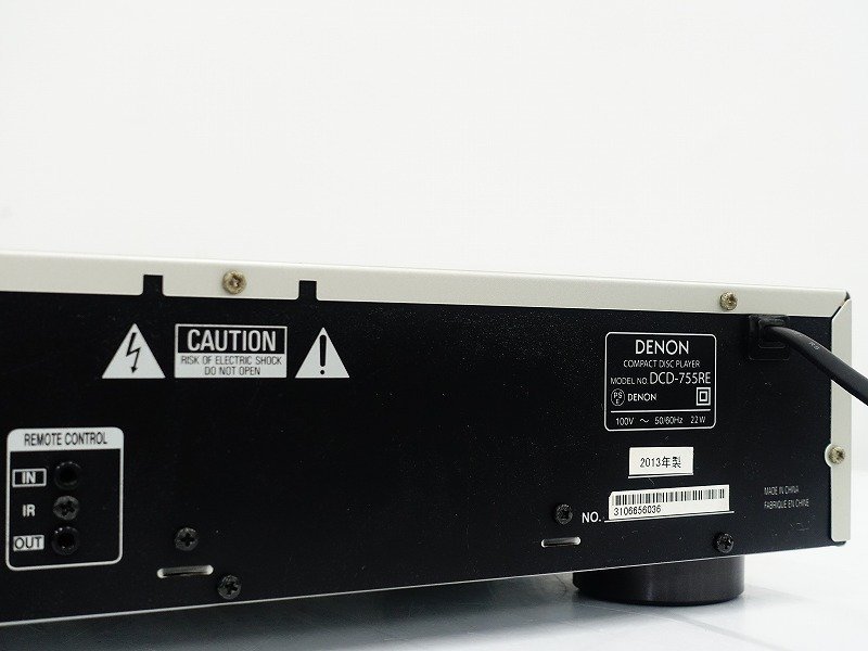 □□DENON DCD-755RE CDプレーヤー デノン□□012517007□□ | www.csi
