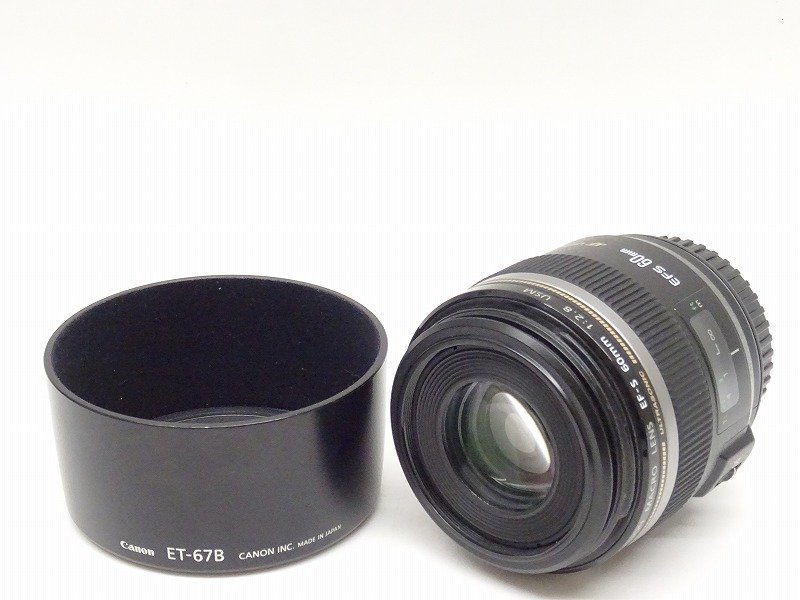 ○○Canon EF-S 60mm F2.8 MACRO USM カメラレンズ 標準 マクロ EF