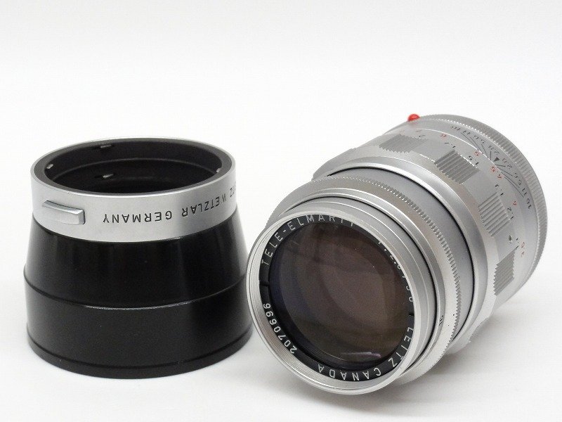 *0Leica TELE-ELMARIT 90mm F2.8 CANADA camera lens seeing at distance single burnt point M mount Leica 0*0128870010*