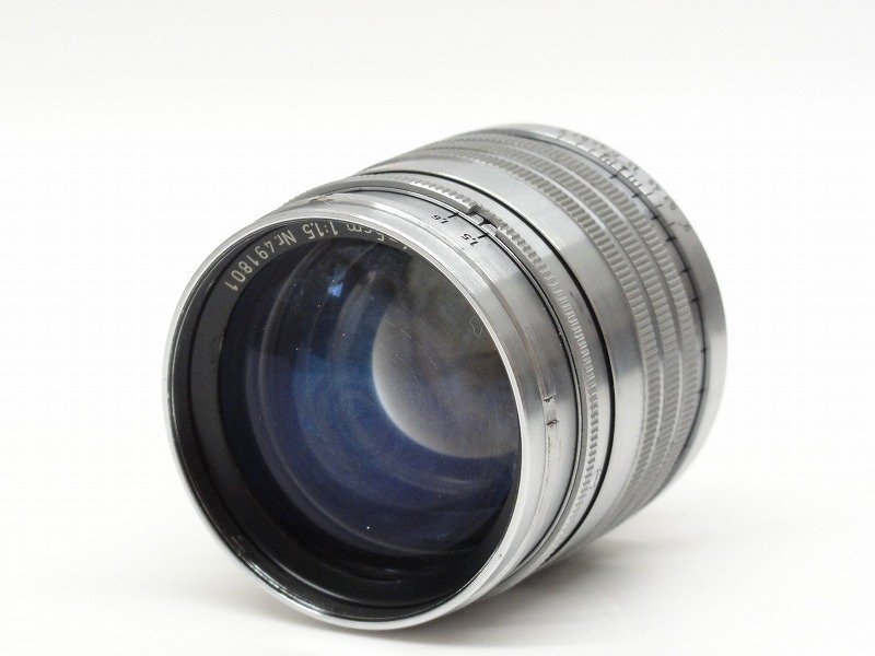 *0Leica Xenon 5cm F1.5 camera lens standard single burnt point L mount Leica 0*0128870030*