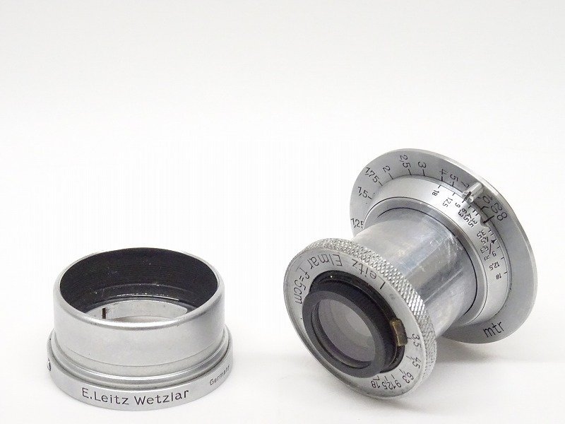*0Leica Elmar 5cm F3.5 camera lens standard single burnt point L39 mount Leica 0*0128470040*