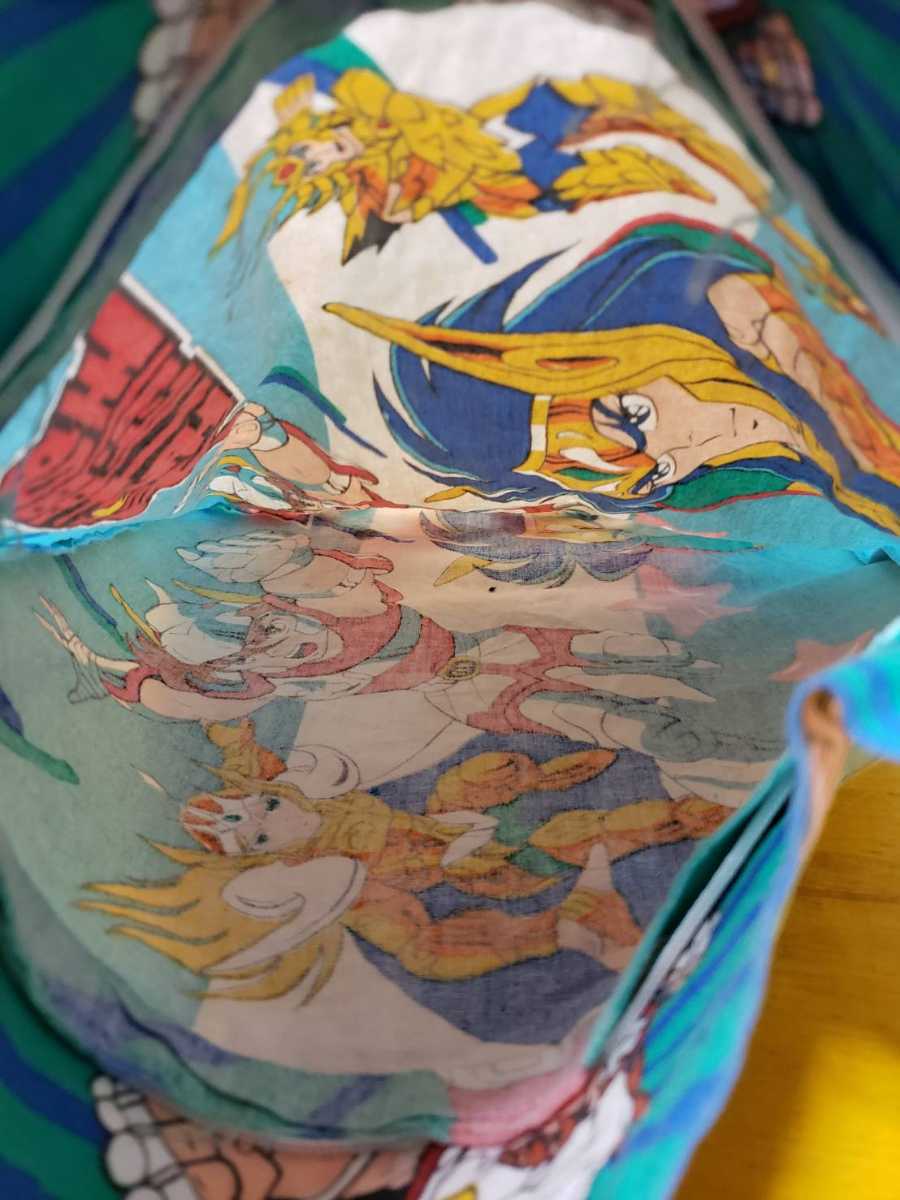 聖闘士星矢 枕カバー 当時物 昭和レトロ まくら コレクション 聖闘士星矢 枕カバー 当時物 昭和レトロ まくら コレクション