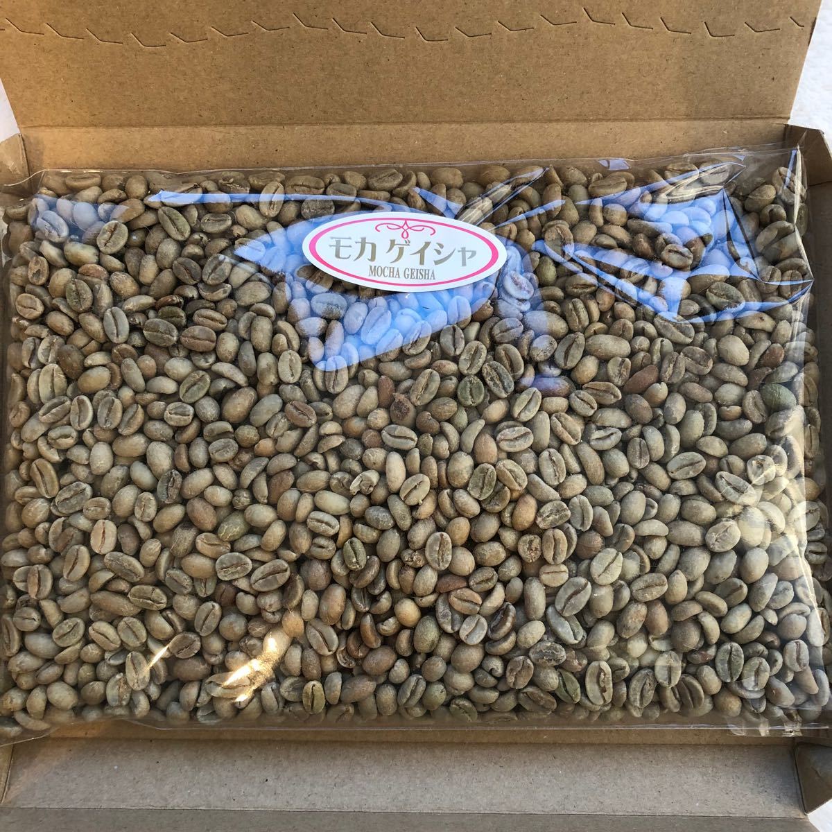 コーヒー豆 エチオピア モカ ゲイシャ 800g 焙煎用生豆 生豆 コーヒー豆 コーヒー生豆