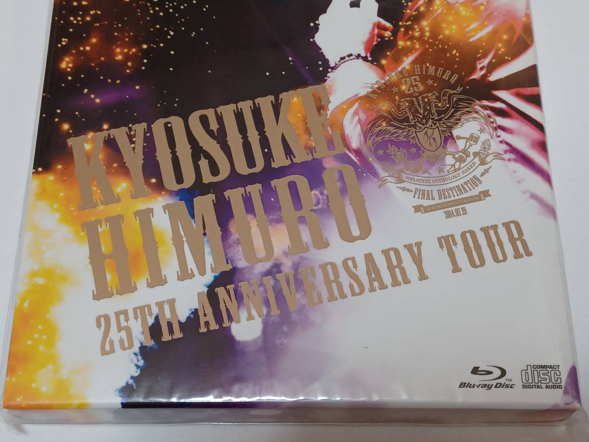 【未開封】氷室京介 KYOSUKE HIMURO 25th Anniversary TOUR GREATEST ANTHOLOGY-NAKED- FINAL DESTINATION DAY-01 Blu-ray+2CD【送料無料】_画像3