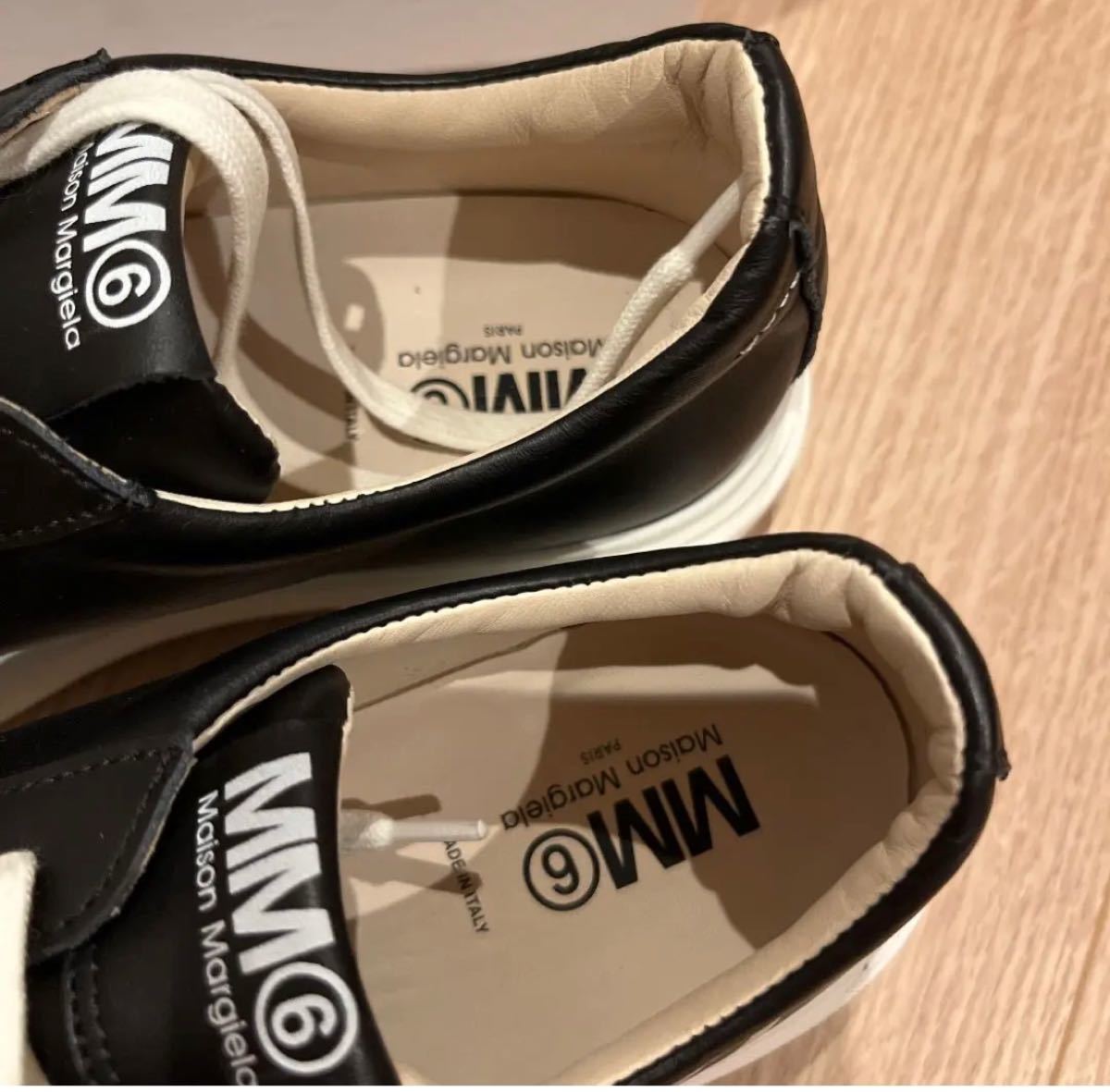 mm6 スニーカー maison margiela メゾンマルジェラ レザー | contifarma.pe