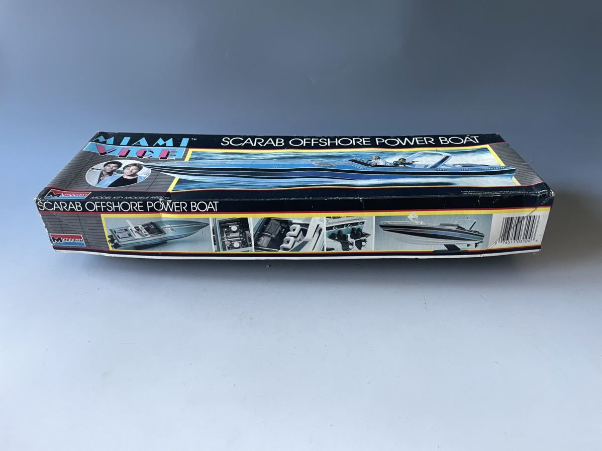 ○ 希少 プラモデル ○ モノグラム SCARAB マイアミ・ヴァイス ○ 希少 プラモデル ○ モノグラム SCARAB マイアミ・ヴァイス